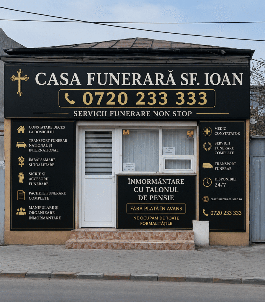 Servicii funerare Calea Rahovei Sector 5 București - Casa Funerară Sf. Ioan